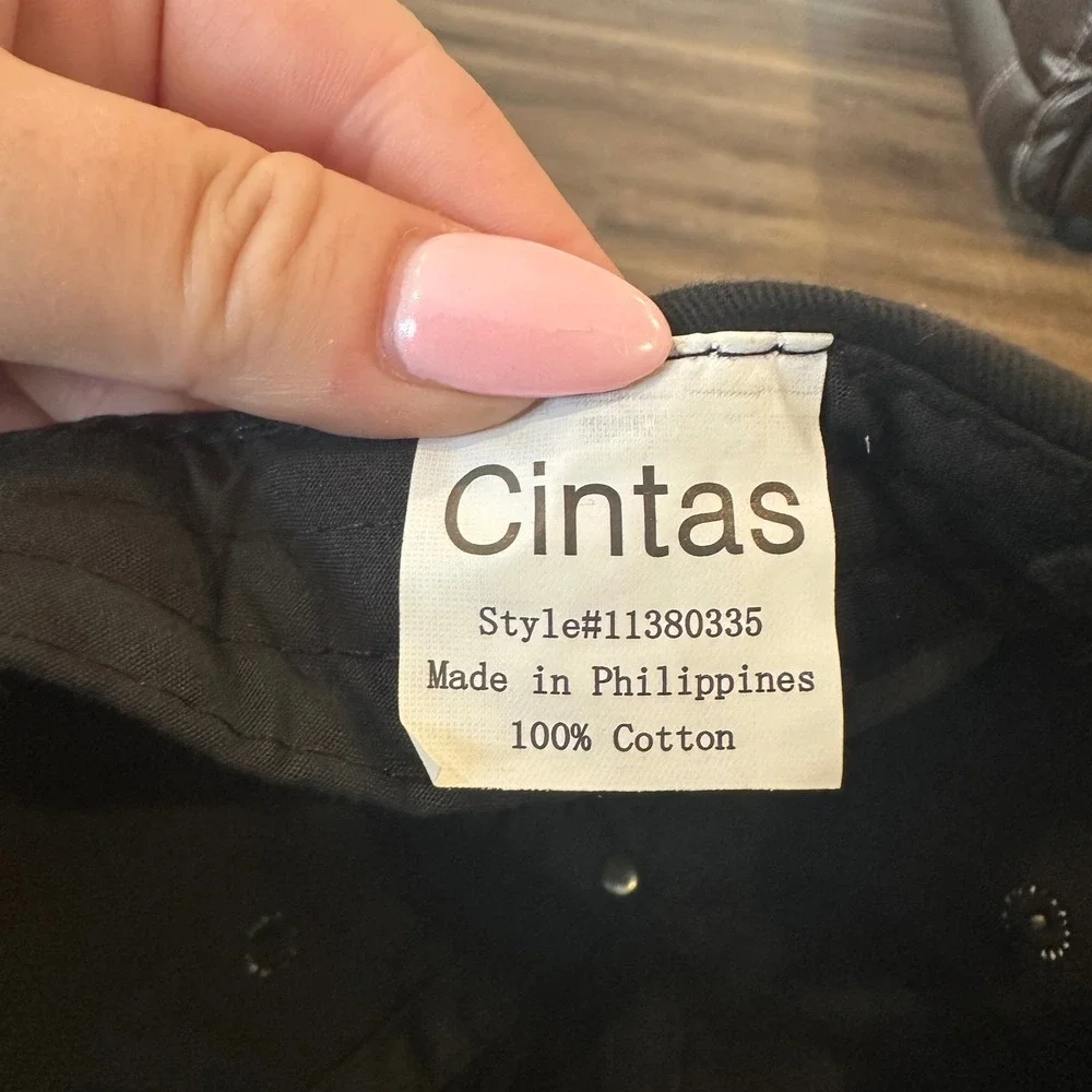 Starbucks Coffee Barista Uniform Hat Black Cotton Adjustable Cap Cintas 11380335 - Picture 5 of 5